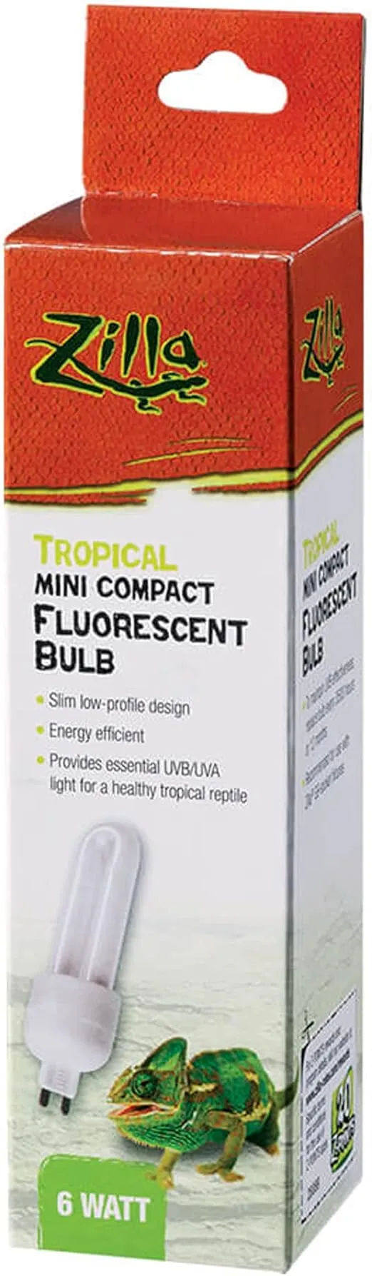 Zilla Mini Compact Fluorescent Bulbs Tropical