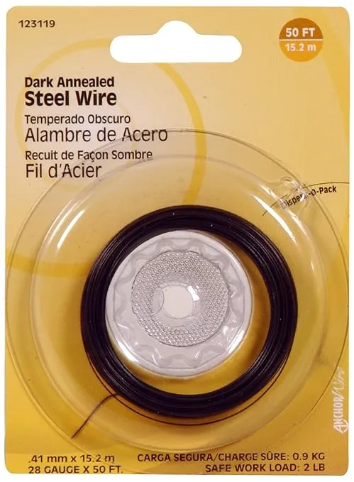 28-Gauge Annealed Wire, 50-Ft.