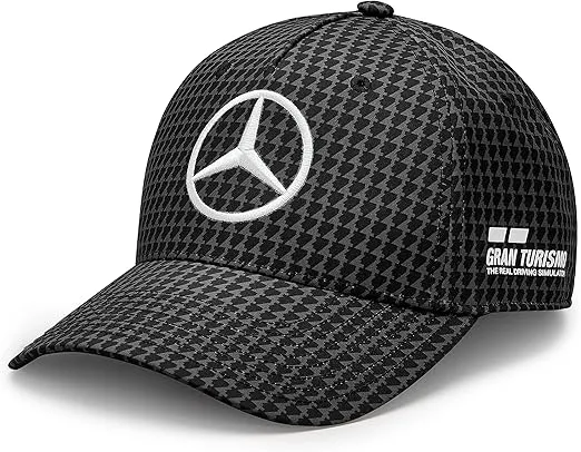 Mercedes AMG Petronas Formula One Team - 2023 Lewis Hamilton Driver Hat - Black - Unisex - Size: One size