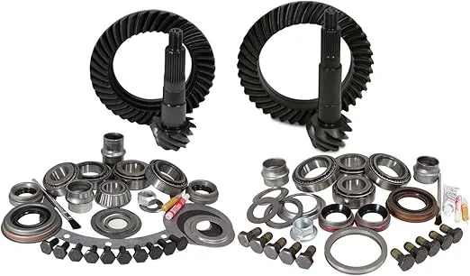Yukon Gear & Install Kit, Dana 30 front/Model 35 rear, Jeep XJ & YJ, 4.56 ratio