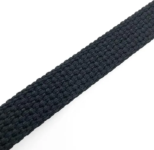 Cotton Dog Training Lead, 50-feet, Black