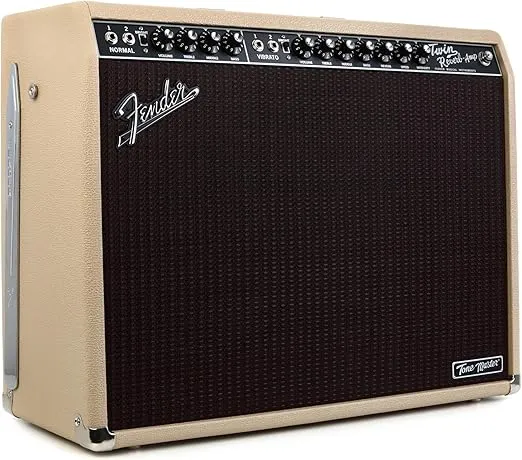 Fender Tone Master Twin Reverb Guitar Amplifier, Blonde