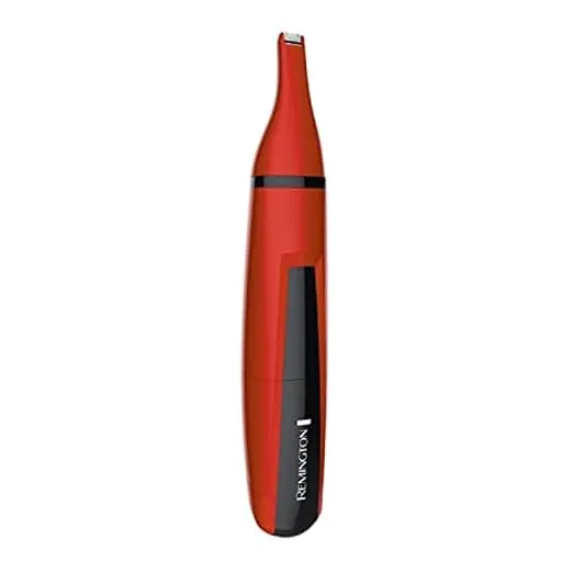 Remington ND3150CDN Pocket Size Battery Operated Travel Nose Ear Trimmer, Red