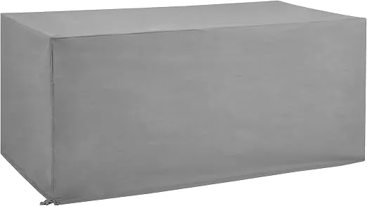 Crosley Furniture Patio Furniture Covers, Waterproof Outdoor Dining Table Cover for Backyard, Gray