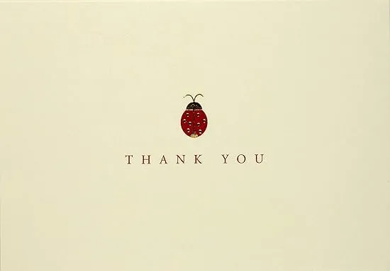 Ladybug Thank You Notes (Note Card Series)