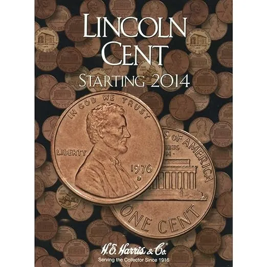 Lincoln Cent Folder #4: H.E. Harris & Co.