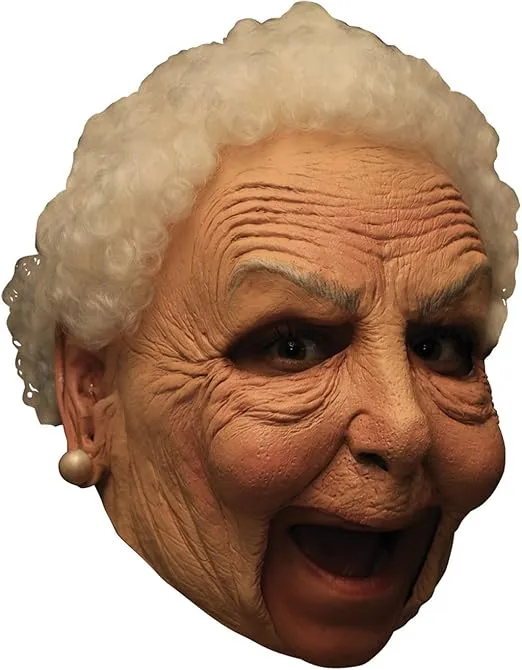 Deluxe Old Woman Mask
