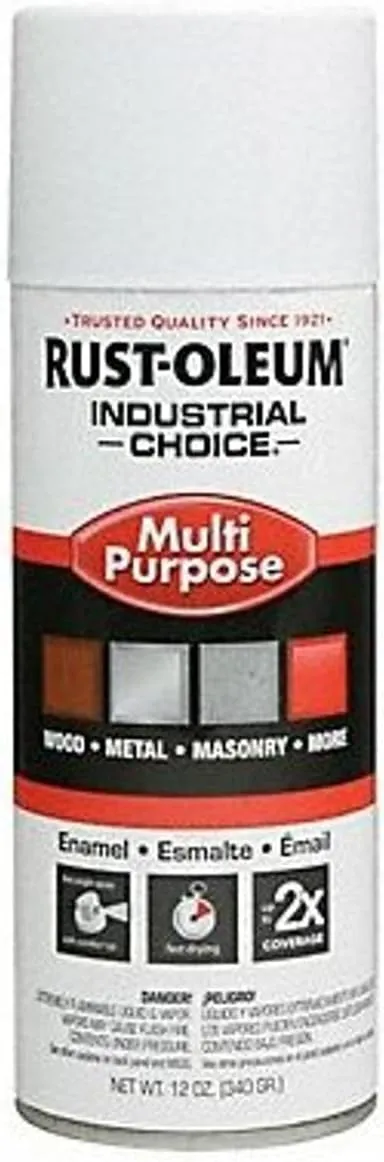 1600 Multi-Purpose Flat White Flat 12 OZ. Spray
