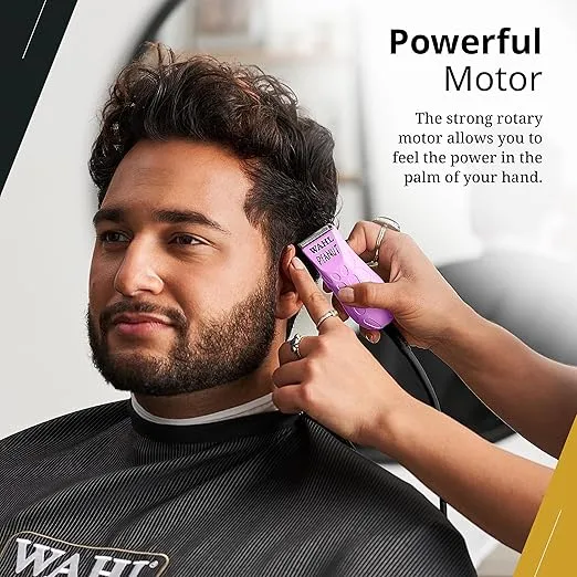 Wahl Professional Peanut Corded Trimmer - Compact, Lightweight Powerful Rotary Motor Grooming Tool, with 4 Trimming Guides and Accessories