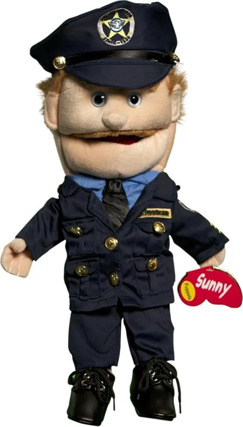 14" Dad/Policeman Glove Puppet