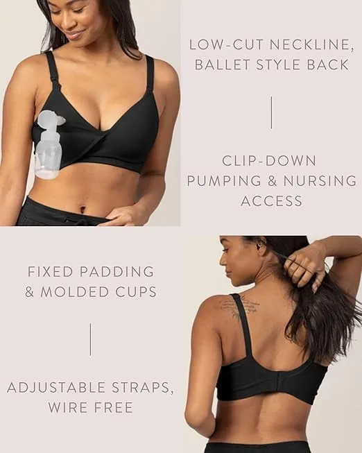 Kindred Bravely Signature Sublime Contour Nursing Bras for Breastfeeding | Comfortable & Supportive Nursing Bra for Pregnancy
