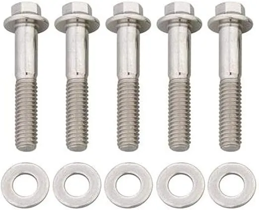 ARP 612-1750 Stainless Steel 5/16-18" RH Thread 1.750" UHL 12-Point Bolt with 3/8" Socket and Washer, (Set of 5)