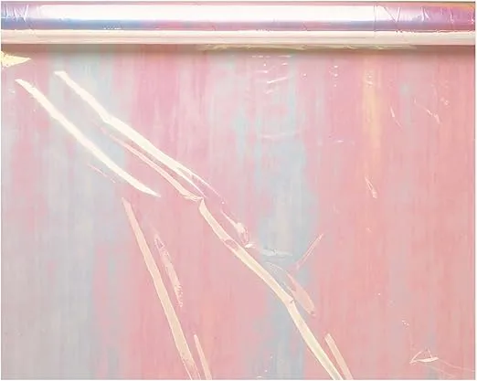 Stunning Opal Iridescent Cello Wrap - 10' x 30" Sheets (Pack of 1 Roll) - Perfect for Gifts, Baskets, & Crafts - Unique Shimmer Effect