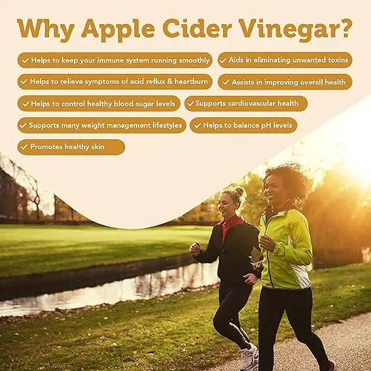 Vitamin Bounty Apple Cider Vinegar Capsules - Apple Cider Vinegar Pills with Cayenne Pepper Capsules Organic, Apple Cider Vinegar with Mother, ACV Capsules, Digestive Support - 510mg, 30 Capsules