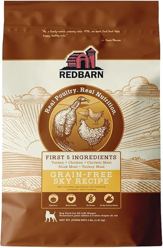 Redbarn Pet Products Grain-Free Sky Recipe Dog Food 4lb