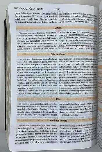 Biblia de Estudio Teologico (Spanish Edition)