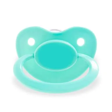 Pacifier Addict - Fixx - FUNCTIONAL Adult XXL Silicone Pacifier - Size 10 (Turquoise)