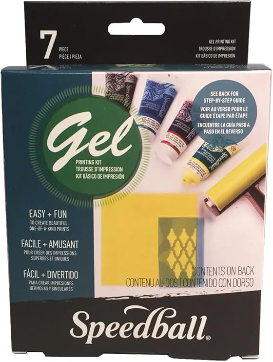Speedball Gel Printing Kit