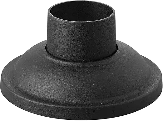 Hinkley 1304BK Traditional Pier Mount from Pier Mount collection in Blackfinish,