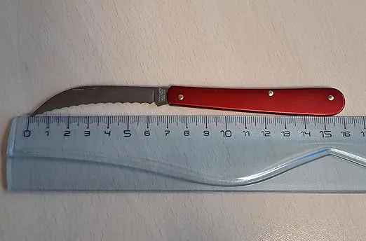 Victorinox VIC-40990 Red Folding Knives 2½" Folding Blade Serrated Edge Alox