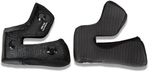Moto-9 Cheek Pads Accessories Black 35MM