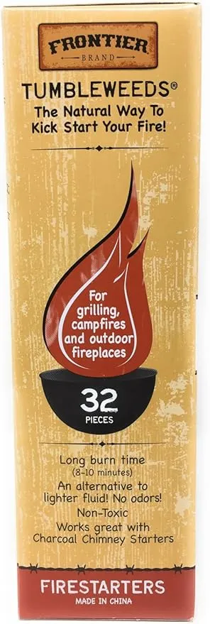 Royal Oak Enterprises LLC Tumbleweeds Firestarters Value Pack - Frontier (2 Pack)