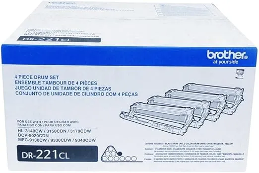 Brother BRTDR221CL - Genuine DR221CL Color Laser Drum Unit