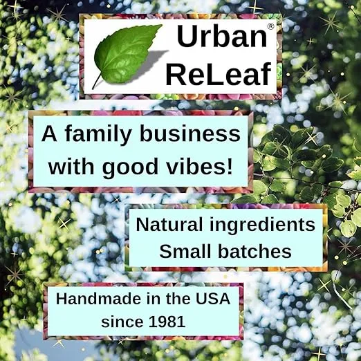 Urban ReLeaf SET of 2 Piercing Relief Sea Salt Concentrate. Aftercare Clean, Soak, Gently Calm New Fresh & Keloid Bump Piercings. Tea Tree, Non-iodized Sea Salt. Makes 90 cups!