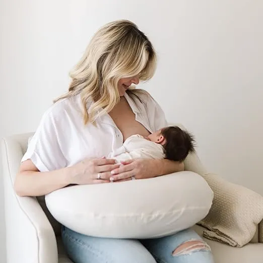 Snuggle Me Organic | Feeding Support Cover | Nursing, Bottle Feeding and Bonding Support | Organic Cotton | Natural