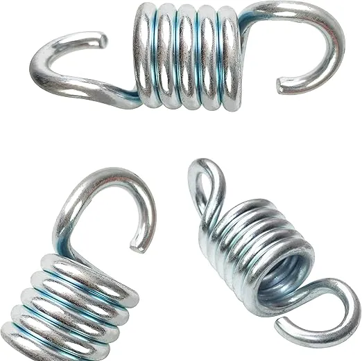 Springs for Swings,770lbs Capacity,Hammock Chair Swing Spring Suspension Galvanized Cross Hook 2pcs