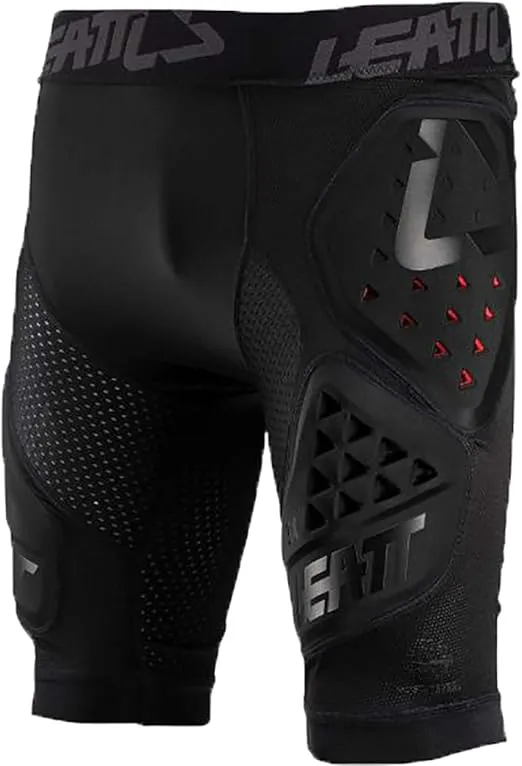 Leatt Impact 3DF 3.0 Adult Off-Road BMX Cycling Shorts - Black/Medium