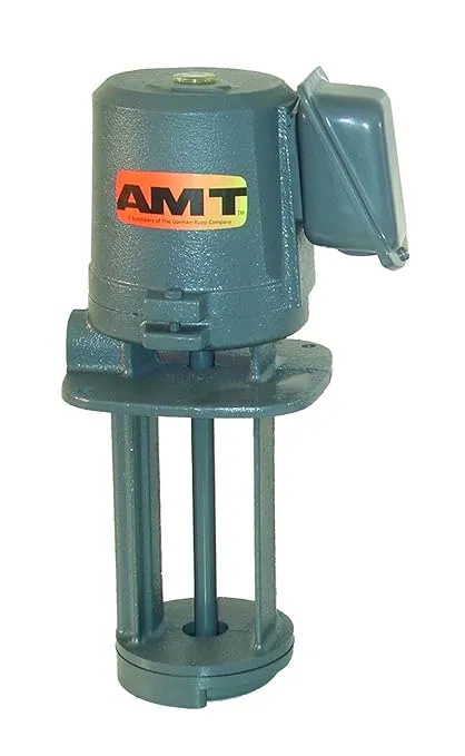 AMT Pump 5381-95 Immersion Coolant Pump, Cast Iron, 1/8 HP, 3 Phase, 230/460V, Curve A, 3/8"