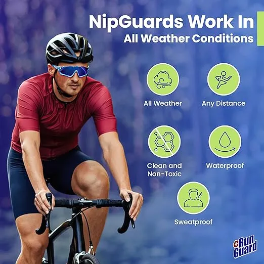 20, 60, 100 Anti-Chafing Nipple Covers for Endurance Athletes. - Guaranteed Nipple Protection Since 1998