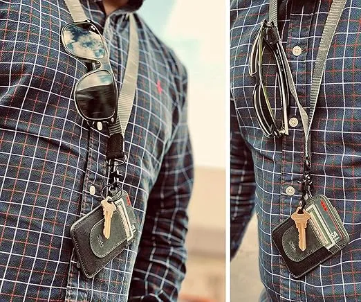 POCKT Lanyard for Keys Neck Lanyard Key Chain for Men and Women Cool Lanyards