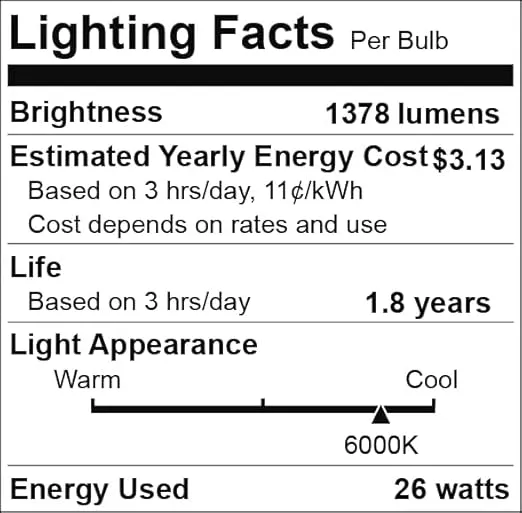 LUCKY HERP Desert UVA UVB Reptile Light Bulb 10.0 26W Compact Fluorescent Lamp