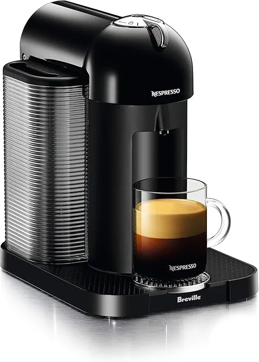 Nespresso Vertuo Coffee and Espresso Maker by Breville, Black