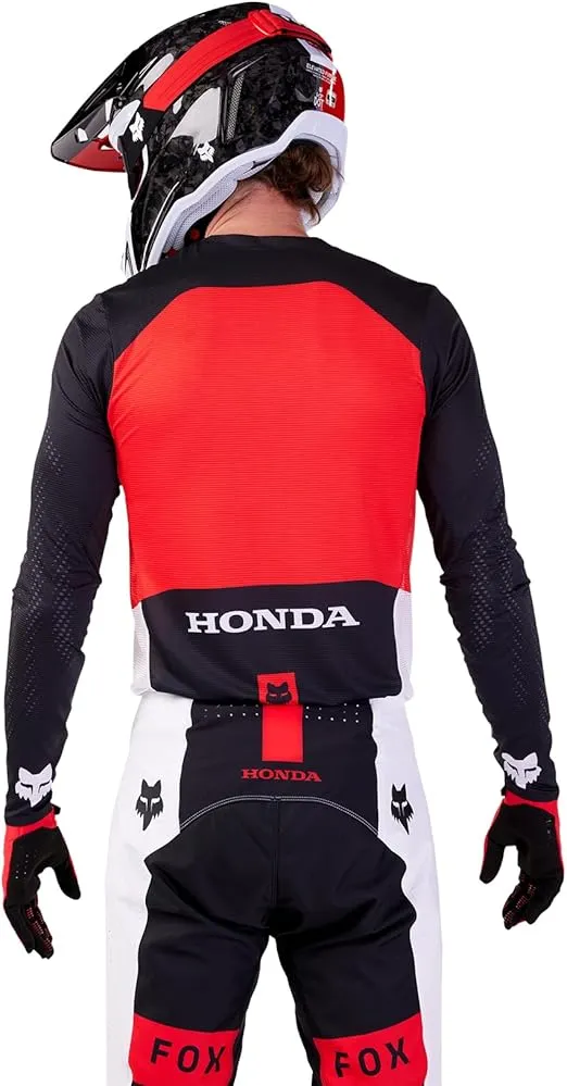 Fox Racing Black/Red/White Sz S Flexair Honda Motocross Jersey