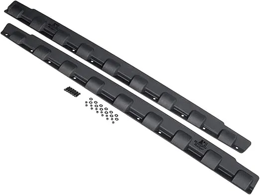 Rugged Ridge | Body Armor Kit, Rocker Guard | 11651.11 | Fits 2007-2018 Jeep Wrangler JK 2-Door