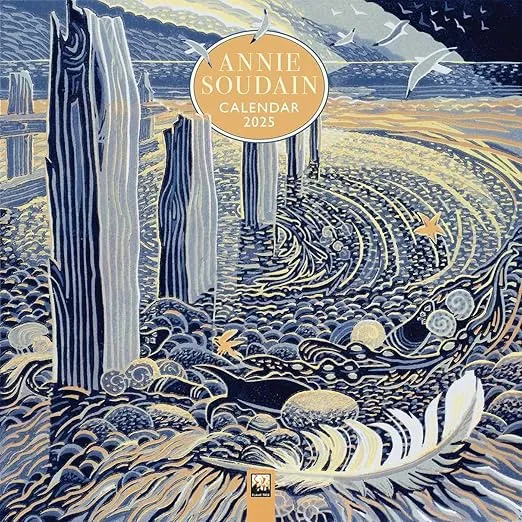 Annie Soudain Wall Calendar 2025 (Art Calendar)