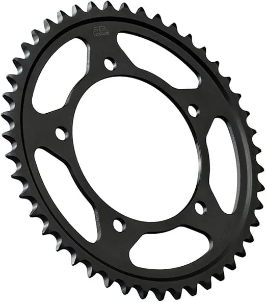 JT Sprockets JTR1331.42ZBK Black Steel Rear Sprocket, Single