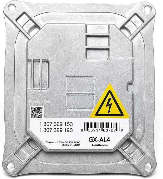 Replacement Xenon HID Ballast for BMW, Mini, Audi, Cadillac with AL 307 329 153 and 307 329 193 Headlight Control Unit Module 63117182520, 25806714