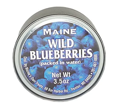 Maine Breakfast Box - 7 Piece Gift Pack (Pure Maple Syrup, Organic Honey, Wild Blueberry Jam, Bar Harbor Tea, Acadia Coffee, Canned Blueberries and Blueberry Pancake Mix) L