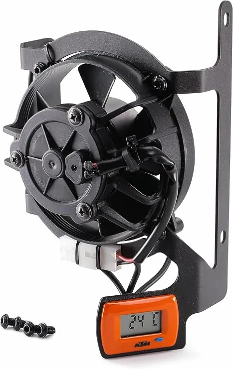 Genuine KTM Radiator Digital Fan Kit 250, 300, 350, 400, 450, 530 55635941044