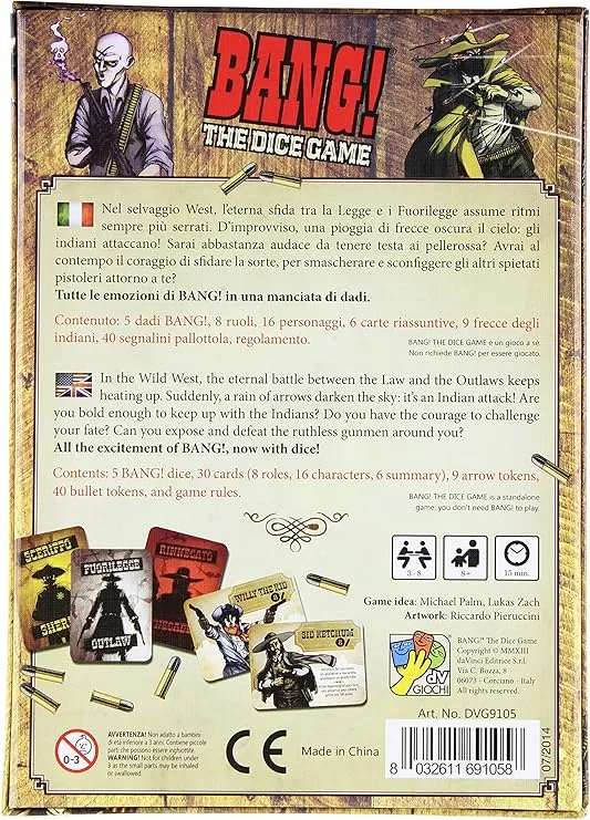 Da Vinci Bang!: The Dice Game , Brown