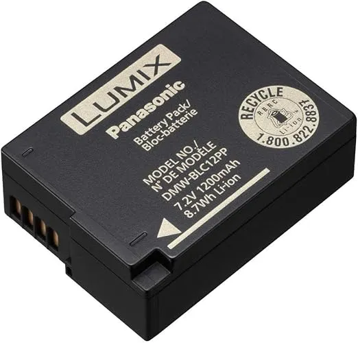 Panasonic DMW-BLC12 Lithium-Ion Battery for Panasonic Lumix®