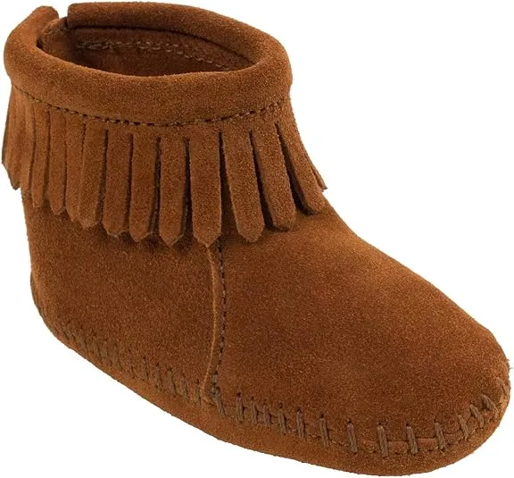Minnetonka Velcro Back Flap Bootie (Toddler)