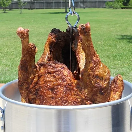 King Kooker 1265BF3 Portable Propane Outdoor Deep Frying/Boiling Package with 2 Aluminum Pots
