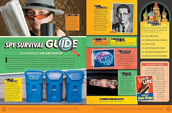 Top Secret: Spies, Codes, Capers, Gadgets, and Classified Cases Revealed