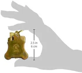 Ronson Banjo Steampunk Design Oil Lighter Japanese Made in Japan Wild Brass