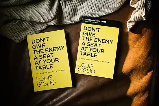 Don't Give the Enemy a Seat at Your Table Bible Study Guide plus Streaming Video: It's Time to Win the Battle of Your Mind